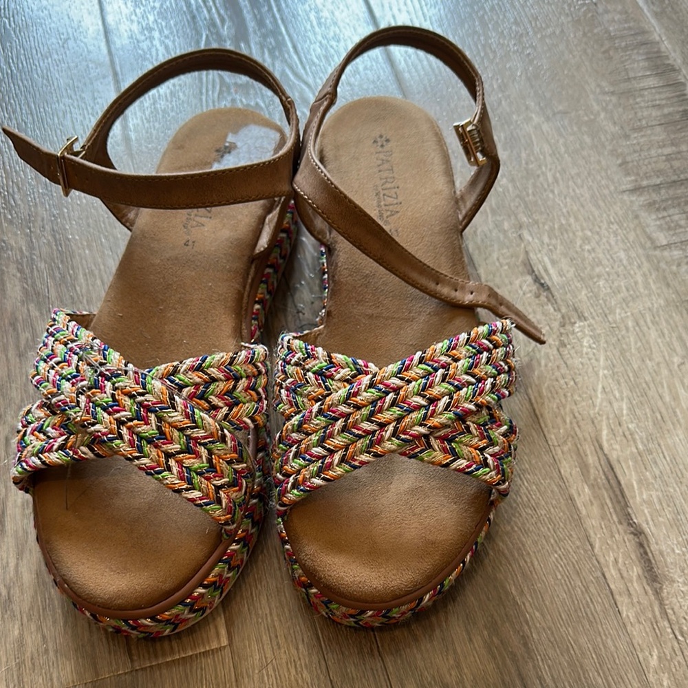 Colorful Braided Sandals
